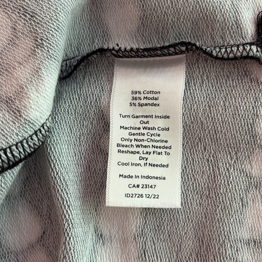 T by Talbots Tie-Dye Knit Terry Cloth Skirt - Picture 6 of 7